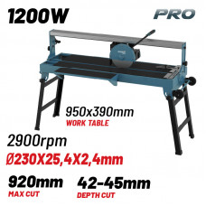 BORMANN Pro BTC3300 ΚΟΦΤΗΣ ΠΛΑΚΙΔΙΩΝ 1200W ΥΓΡAΣ ΚΟΠΗΣ Φ230x25.4x2,4mm ΚΟΠΗ 920mm