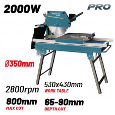 BORMANN Pro BTC3500 ΚΟΦΤΗΣ ΠΛΑΚΙΔΙΩΝ ΥΓΡΗΣ ΚΟΠΗΣ Φ800mm