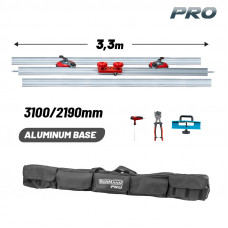 BORMANN Pro BTC4550 ΚΟΦΤΗΣ ΠΛΑΚΙΔΙΩΝ XL 3.3m ΜΕ ΡΑΓΕΣ ΑΛΟΥΜΙΝΙΟΥ ΚΑΙ ΕΞΑΡΤΗΜΑΤΑ