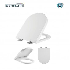 BORMANN BTW1010 Κάλυμμα Λεκάνης Gemini Soft Close 2551gr, Duroplast 465x360mm