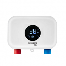 BORMANN ELITE BTW3500 ΕΠΙΤΟΙΧΙΟΣ ΤΑΧΥΘΕΡΜΟΣΙΦΩΝΑΣ ΜΠΑΝΙΟΥ -ΚΟΥΖΙΝΑΣ ΗΛΕΚΤΡΙΚΟΣ ΜΟΝΟΦΑΣΙΚΟΣ 6Kw, IPX4 , ΜΕ ΨΗΦΙΑΚΗ ΟΘΟΝΗ