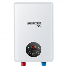 BORMANN ELITE BTW3550 ΕΠΙΤΟΙΧΙΟΣ ΤΑΧΥΘΕΡΜΟΣΙΦΩΝΑΣ ΜΠΑΝΙΟΥ ΗΛΕΚΤΡΙΚΟΣ ΜΟΝΟΦΑΣΙΚΟΣ 7Kw, IPX4