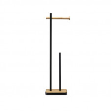 BORMANN BTW9048 ΧΑΡΤΟΘΗΚΗ ΔΑΠΕΔΟΥ ΜΠΑΜΠΟΥ ΜΑΥΡΗ 18x67cm