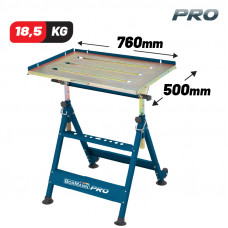BORMANN Pro BWR4100 ΤΡΑΠΕΖΙ ΣΥΓΚΟΛΛΗΣΗΣ 760x500mm , 18,5Kg , ΦΟΡΗΤΟ