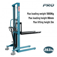 BORMANN Pro BWR5531 BORMANN Pro BWR5531 Περονοφόρο Χειροκίνητο Ανύψωσης 1Ton, Ύψος Ανύψωσης 3.0m