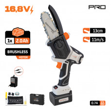 NAKAYAMA PRO EC1500 ΚΛΑΔΕΥΤΙΚΟ ΑΛΥΣΟΠΡΙΟΝΟ ΜΠΑΤΑΡΙΑΣ 16.8V, BRUSHLESS, Li-Ion, ΛΑΜΑ 13cm, 880gr, ΑΛΥΣΙΔΑ 1/4