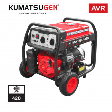 KUMATSUGEN GB8500MP ΓΕΝΝΗΤΡΙΑ ΒΕΝΖΙΝΗΣ 8,1KVA/16HP ΜΕ ΜΙΖΑ ΚΑΙ ΜΠΑΤΑΡΙΑ