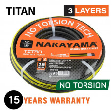 NAKAYAMA GH6610 NAKAYAMA GH6610 Λάστιχο ΤΙΤΑΝ, 3 επιστρώσεις,50m, 3/4