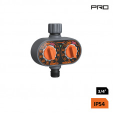 NAKAYAMA PRO GH9139 NAKAYAMA PRO GH9139 Προγραμματιστής Ποτίσματος Μπαταρίας, με Δύο Διακόπτες Προγραμματισμού