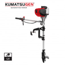 ΚUMATSUGEN GM1500 Εξωλέμβια Μηχανή Τετράχρονη 1,5Hp (σε 3 άτοκες δόσεις)