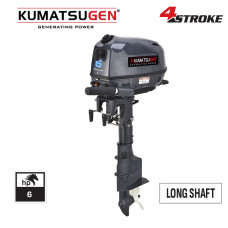 KUMATSUGEN GM6100 KUMATSUGEN GM6100 Εξωλέμβια Μηχανή Τετράχρονη 6,0Hp Προπέλα Φ210mm, Μακρύλαιμη