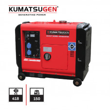 KUMATSUGEN GP8000ΜΑ ΓΕΝΝΗΤΡΙΑ ΠΕΤΡΕΛΑΙΟΥ 6.6KVA