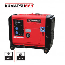 KUMATSUGEN GP8000MAT ΓΕΝΝΗΤΡΙΑ ΠΕΤΡΕΛΑΙΟΥ ΤΡΙΦΑΣΙΚΗ 6,6KVA