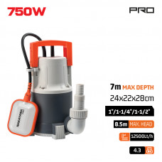 Υποβρύχια Αντλία Ακαθάρτων Nakayama NP1020 750Watt