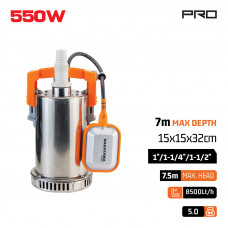 Nakayama NP1050 Αντλία INOX Ομβρίων 550Watt 