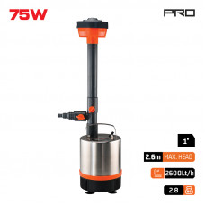 Nakayama NP1150 Αντλία Σιντριβανιού INOX 75Watt