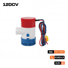 NAKAYAMA NP1160 ΑΝΤΛΙΑ ΣΕΝΤΙΝΑΣ 12V, ΠΑΡΟΧΗ 4180Lt/h