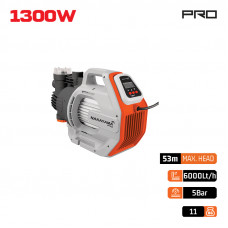 NAKAYAMA PRO NP2150 NAKAYAMA Pro NP2150 Πιεστικό Συγκρότημα με Ενσωματωμένο Ψηφιακό Ελεγκτή 1300W,6000L/h,LCD Οθόνη