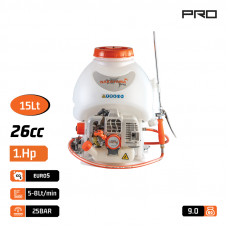 NAKAYAMA PRO NS2640 ΨΕΚΑΣΤΗΡΑΣ ΠΛΑΤΗΣ ΔΙΧΡΟΝΟΣ 26cc, 15Lt
