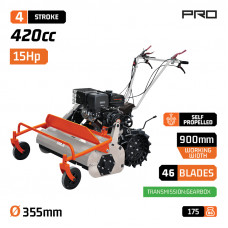 NAKAYAMA PRO PB8900 NAKAYAMA Pro PB8900 Aυτοκινούμενος Καταστροφέας Χόρτων,Βενζινοκίνητος,15Hp,Τετράχρονος Κινητήρας