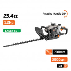 NAKAYAMA PH2570 ΨΑΛΙΔΙ ΜΠΟΡΝΤΟΥΡΑΣ ΒΕΝΖΙΝΗΣ 25,4cc, 1,2 Hp, ΔΙΠΛΗ ΛΑΜΑ  70cm