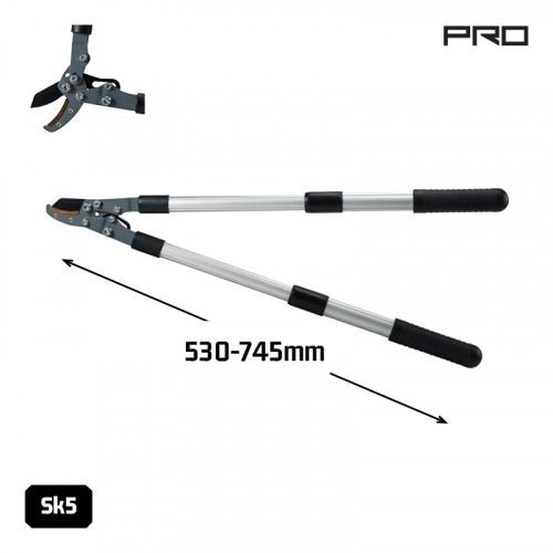NAKAYAMA PRO SSF521 ΨΑΛΙΔΙ ΚΛΑΔΟΥ ΜΕ ΛΑΒΗ ΤΗΛΕΣΚΟΠΙΚΗ 530-745mm NAKAYAMA PRO SSF521 ΨΑΛΙΔΙ ΚΛΑΔΟΥ ΜΕ ΛΑΒΗ ΤΗΛΕΣΚΟΠΙΚΗ 530-745mm