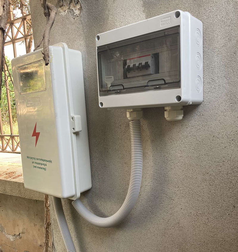 Φωτοβολταϊκό Net Metering 8,86KWp στους ΝΕΟΥΣ ΕΠΙΒΑΤΕΣ ΘΕΣΣΑΛΟΝΙΚΗΣ